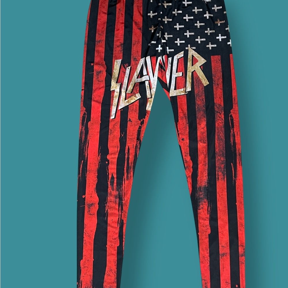 SLAYER American Flag leggings